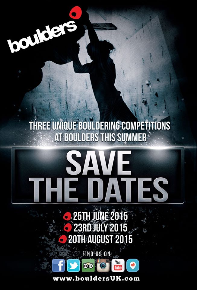 up and coming events at Boulders